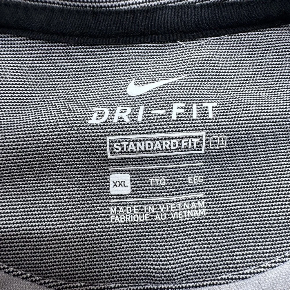 Nike Momentum Flyknit Golf Polo Size‎ XXL Standard Fit Soft Gray Dri-Fit
